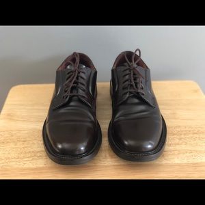 J. Crew Ludlow Oxford Brown Leather Dress Shoes
